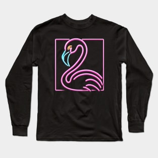 Neon Flamingo V2 Long Sleeve T-Shirt